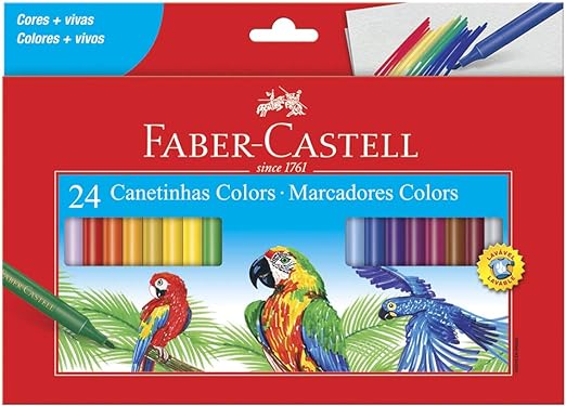 CANETINHAS HIDROGRÁFICAS - FABER-CASTELL