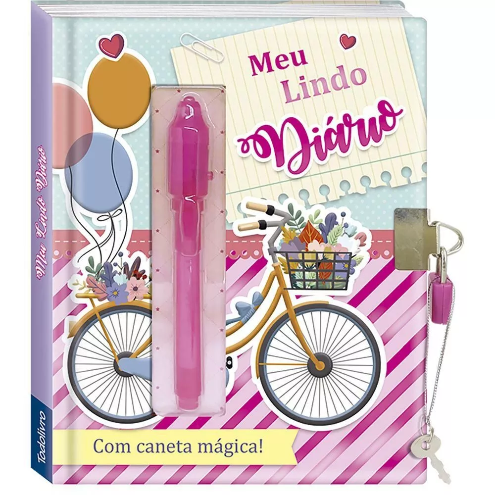 MEU LINDO DIÁRIO - COM CANETA MÁGICA