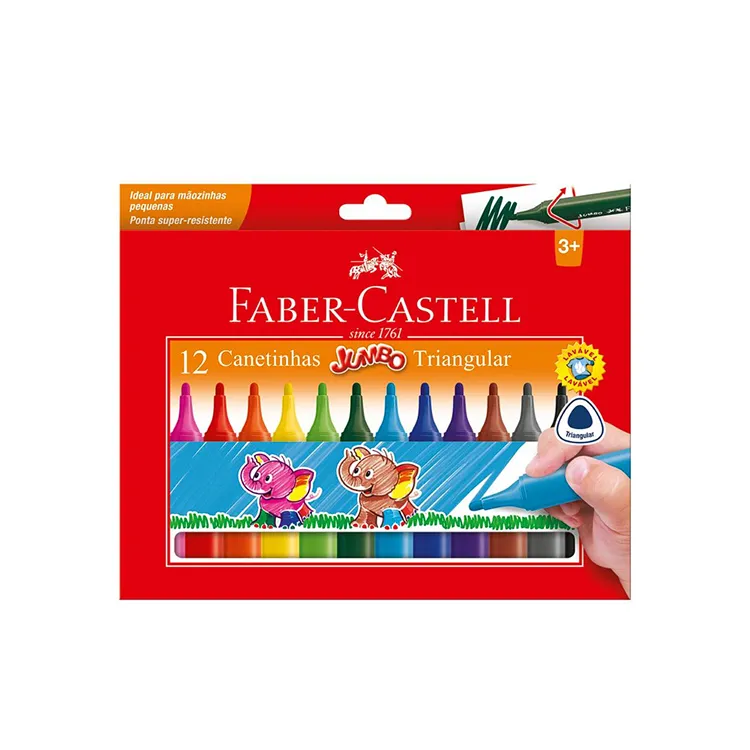 CANETINHAS HIDROGRÁFICAS JUMBO - FABER-CASTELL