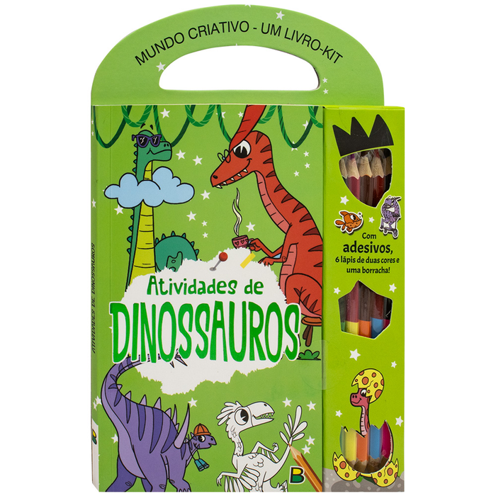 MUNDO CRIATIVO: UM LIVRO-KIT - ATIVIDADES DE DINOSSAUROS