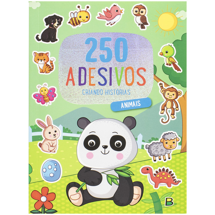 250 ADESIVOS: CRIANDO HISTÓRIAS - ANIMAIS